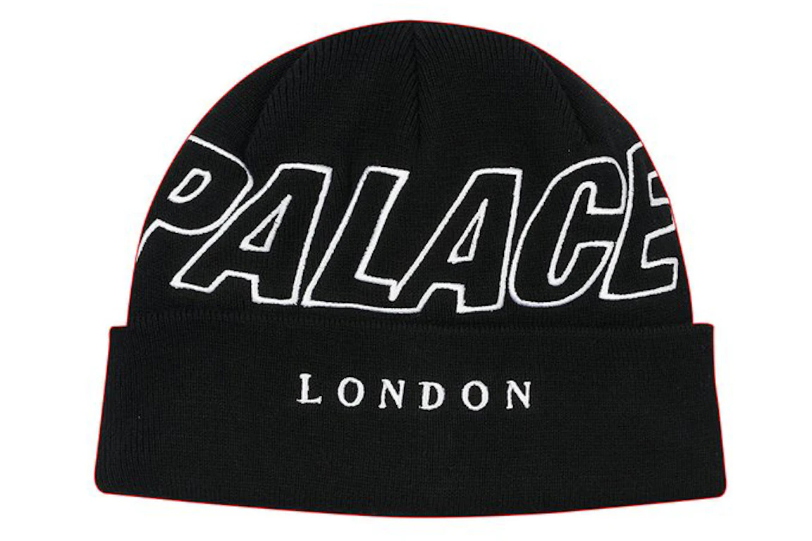 Palace London Beanie Black