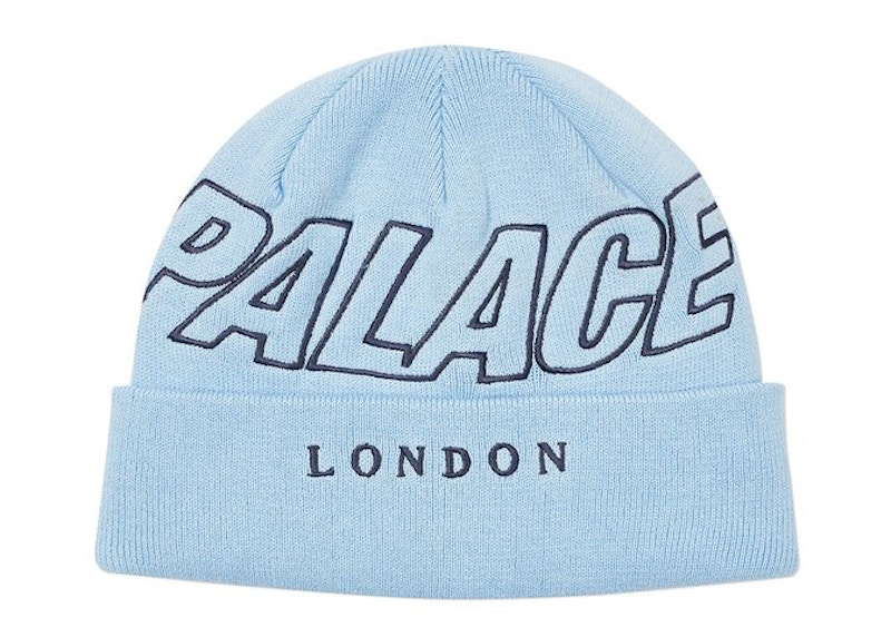 Palace London Beanie Light Blue - FW20 - US