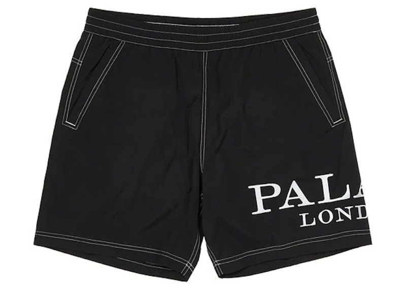 Palace London Swim Shorts Black Men s SS22 GB