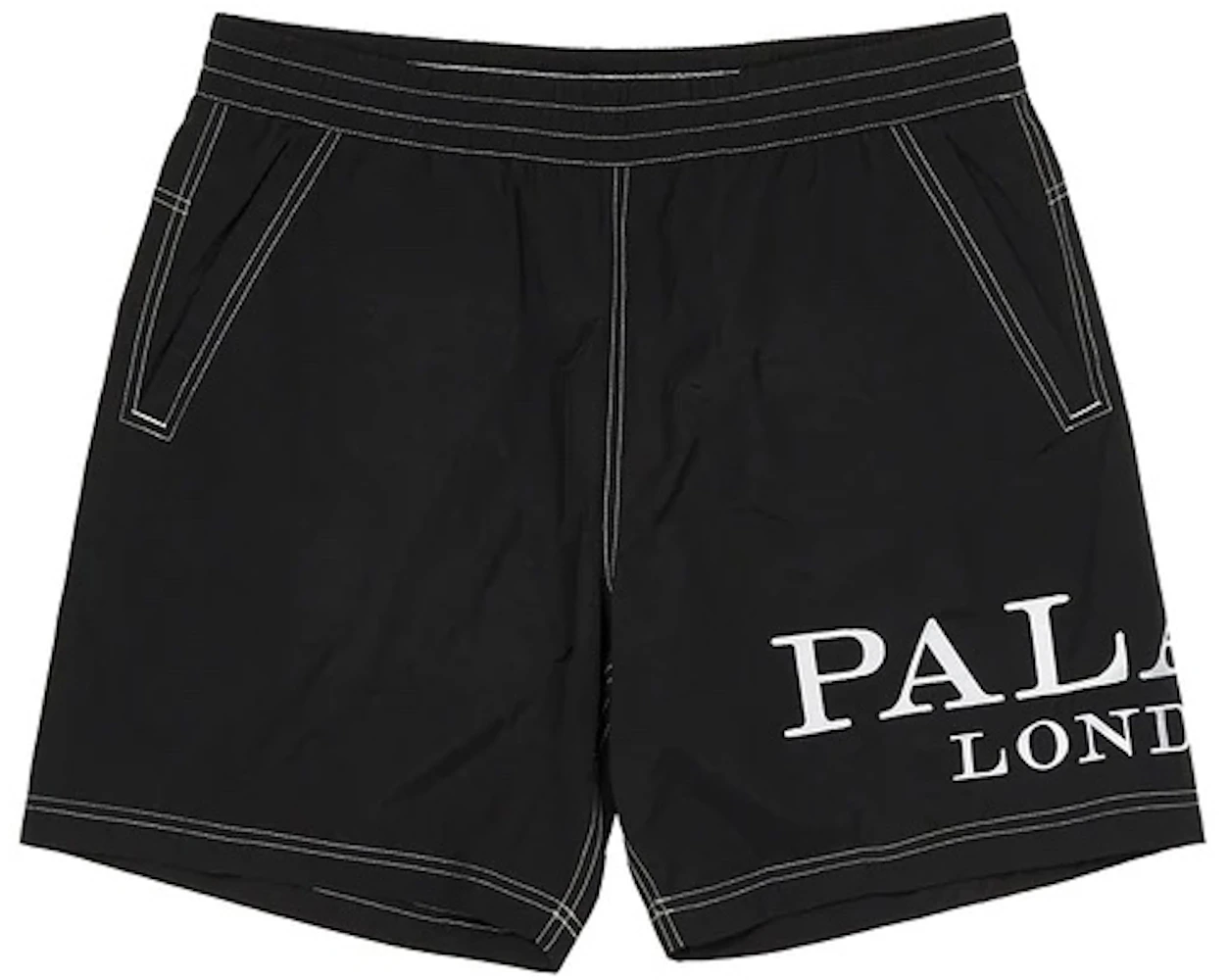 Palace London Swim Shorts Black Men's - SS22 - US