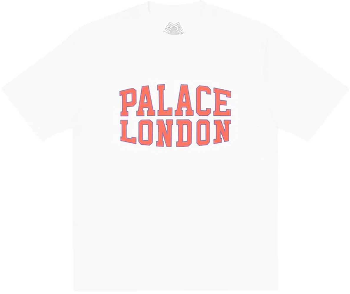 Palace Champion Shop Brewer T-Shirt London White