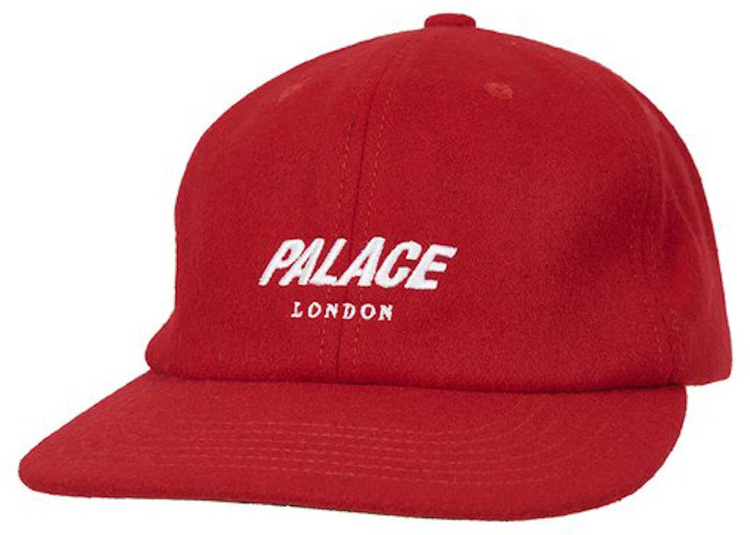 Pre-owned Palace London Wool Pal Hat Red