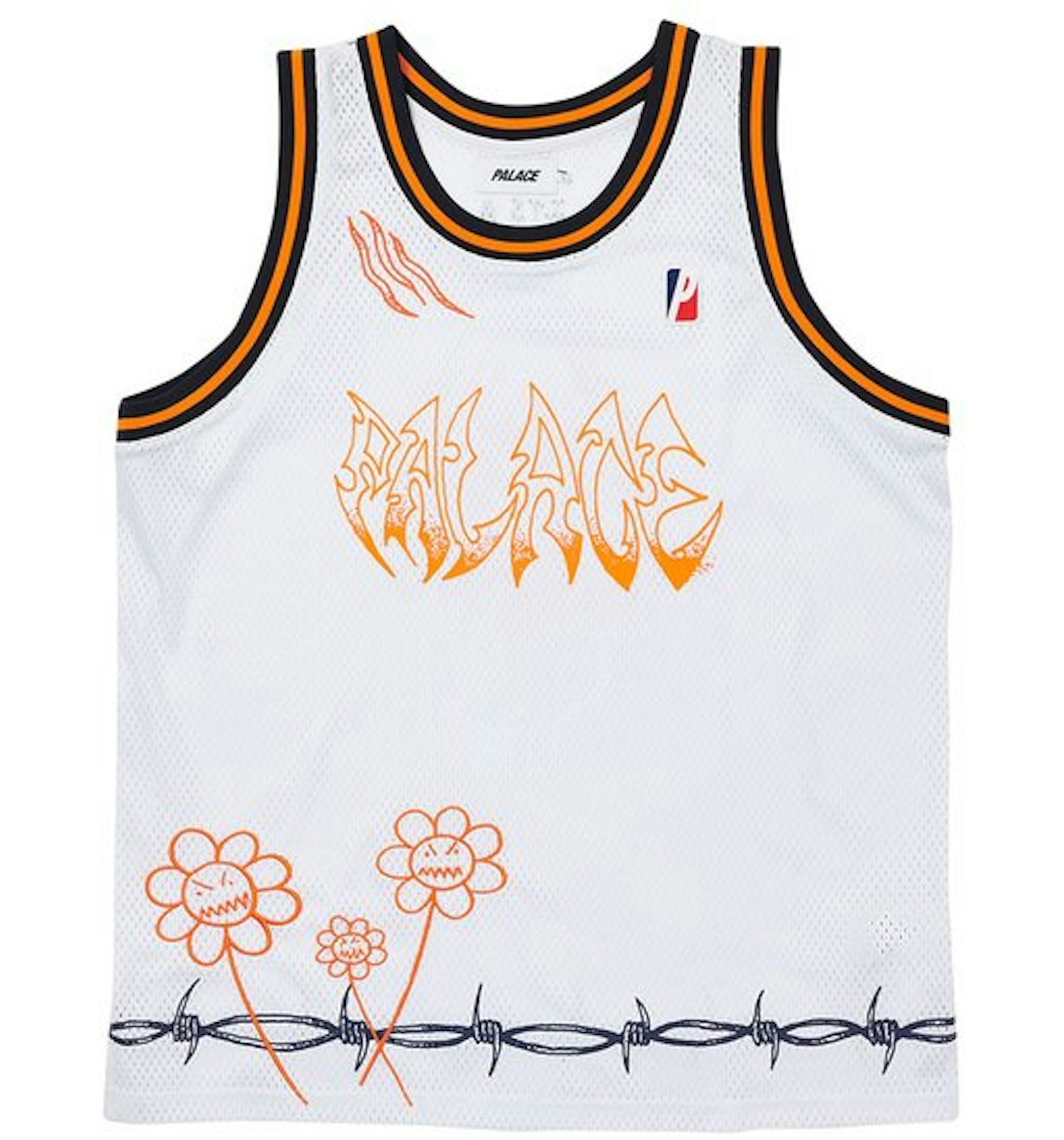 Palace Lotties Airtex Vest White