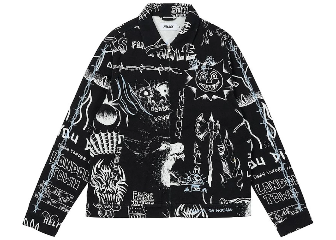 Palace Lotties Head Gas Jacket Black - SS21 Men's - US