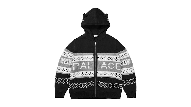 Palace Loves Me Hooded Knit Black メンズ - FW25 - JP