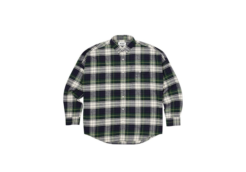 Palace Lumber Yak Shirt Green Men's - FW20 - US