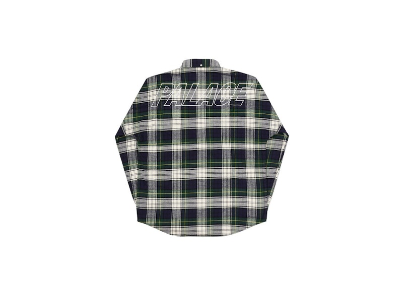 Palace Lumber Yak Shirt Green Men's - FW20 - US