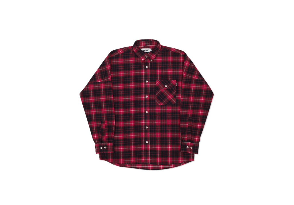 Palace Lumber Yak Shirt Red メンズ - Autumn 2016 - JP