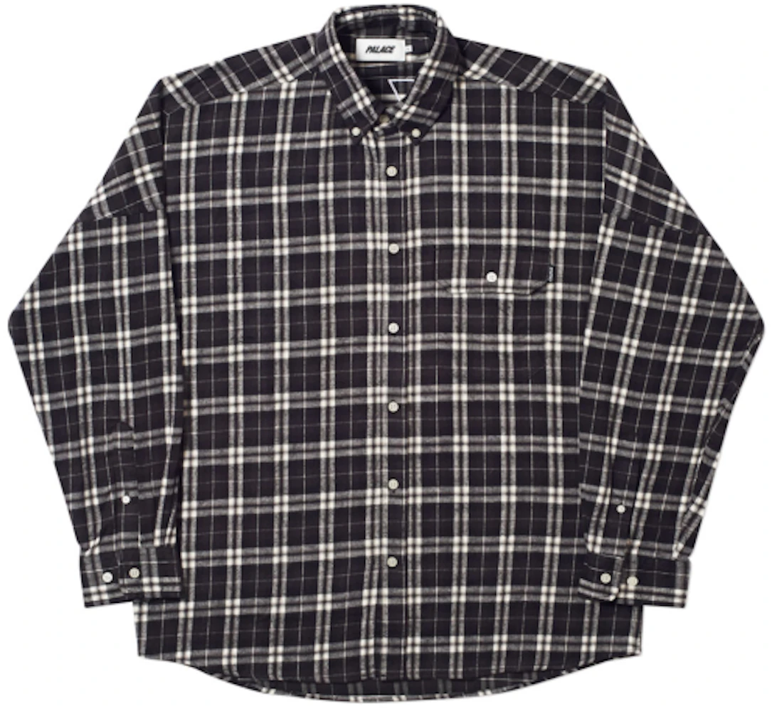 Palace Lumber Yak Shirt (SS 19) Black Men's - SS19 - US