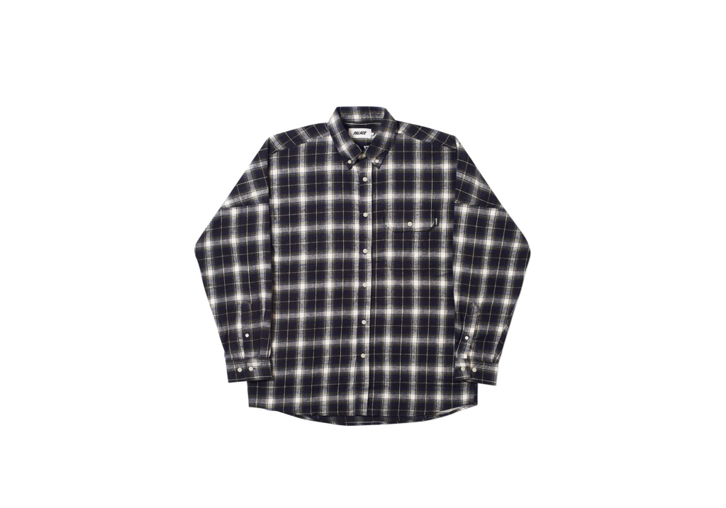 Palace Lumber Yak Shirt SS 19 Navy Green Check Men s SS19