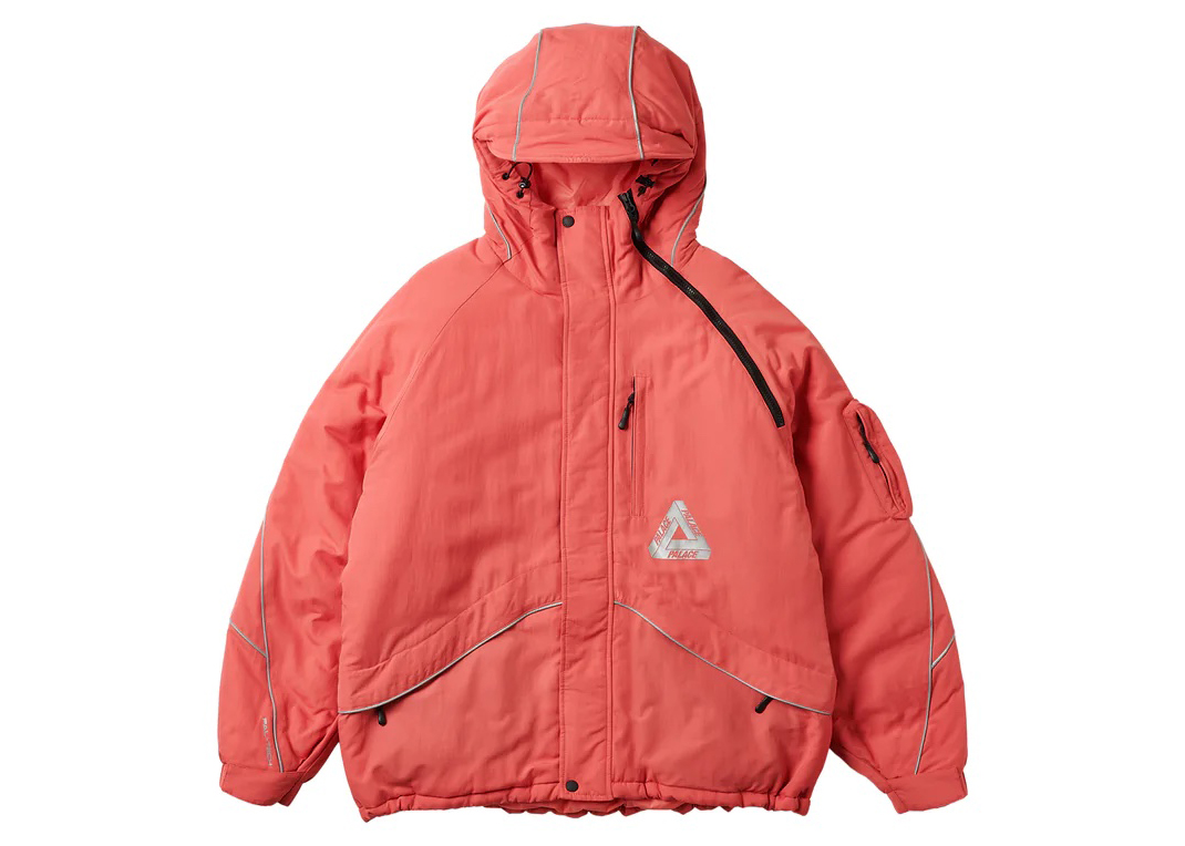 Palace M-Tech Hooded Jacket Red メンズ - FW22 - JP