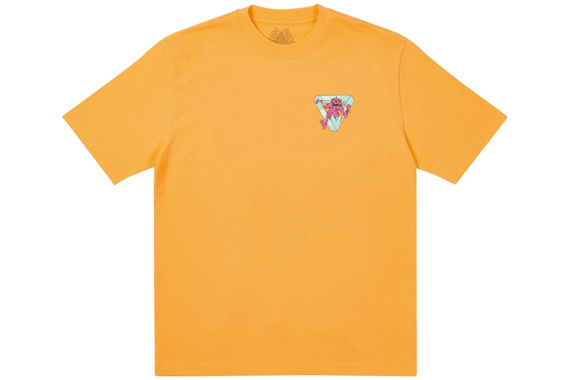 Pre-owned Palace M-zone Mutant Ripper T-shirt Orange