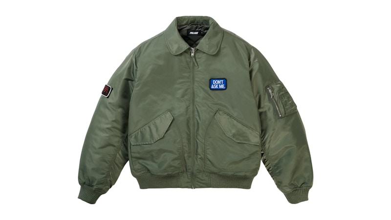 Chaqueta Palace MA-2 Banging, color oliva