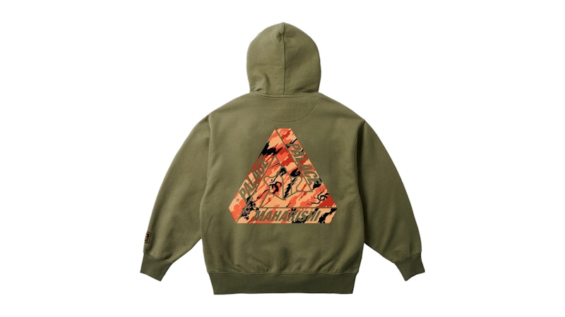 定価割れ出品 新品 未開封 palace maharishi hoodie Palace Maharishi Tri-Bonsai Hood Olive Men's - SS25 - US