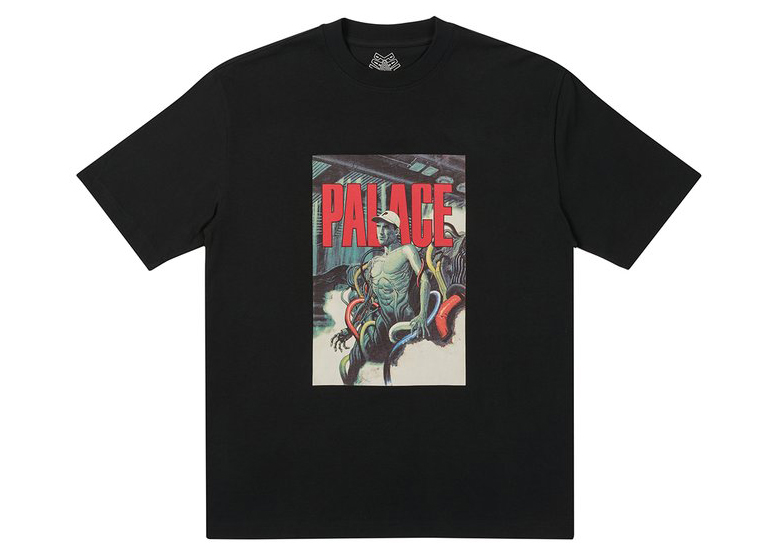 Palace Tri-Lottie T-Shirt Black Men's - FW23 - US