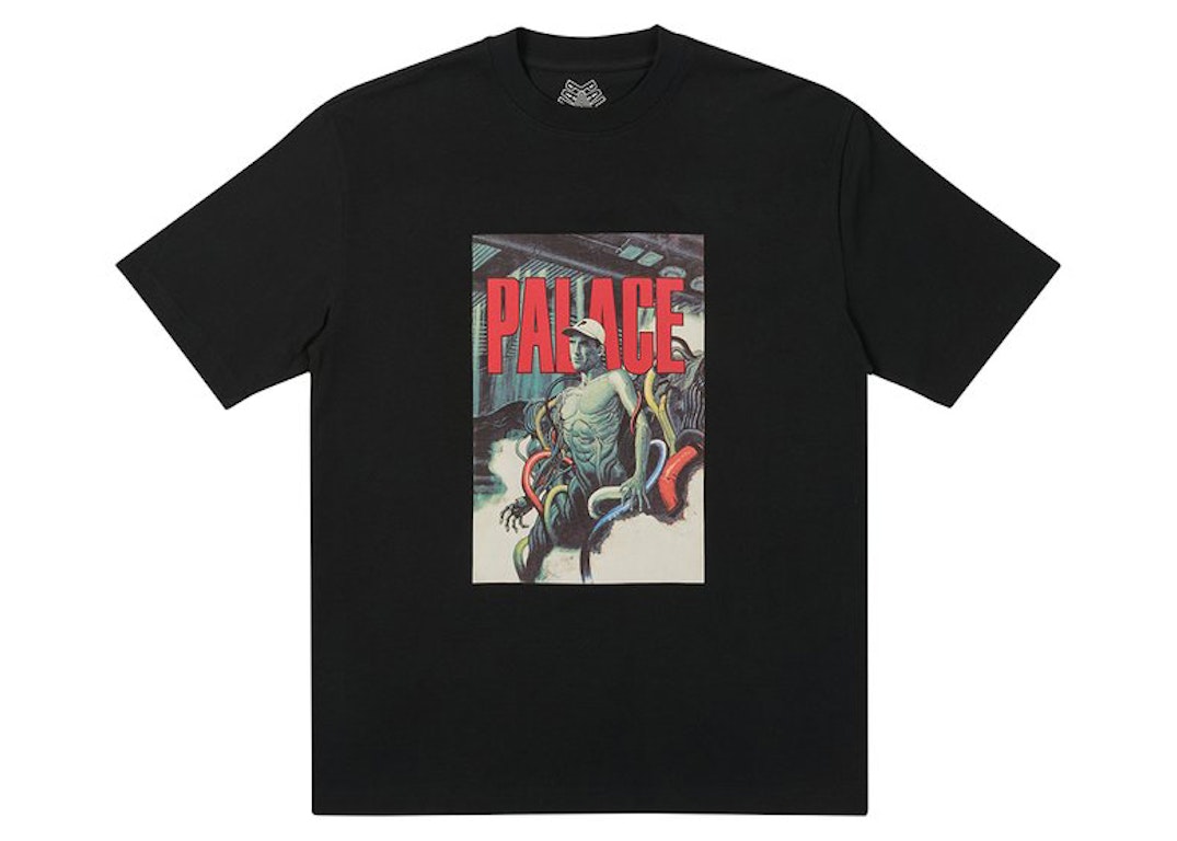 Pre-owned Palace Mangas T-shirt Black