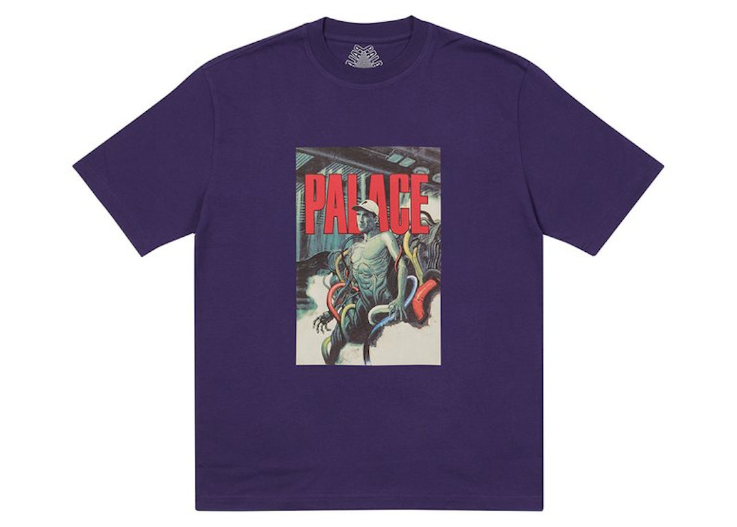Pre-owned Palace Mangas T-shirt Purple