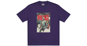 Palace Mangas T-shirt Purple