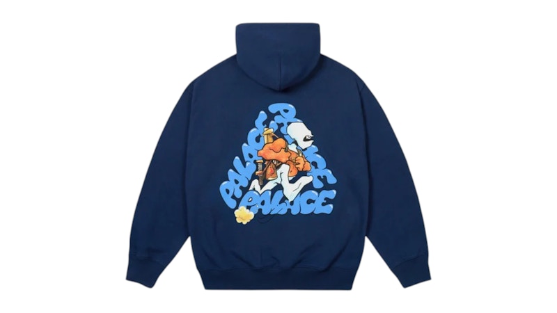 Palace Mark Bode Hood Navy Men's - FW25 - US