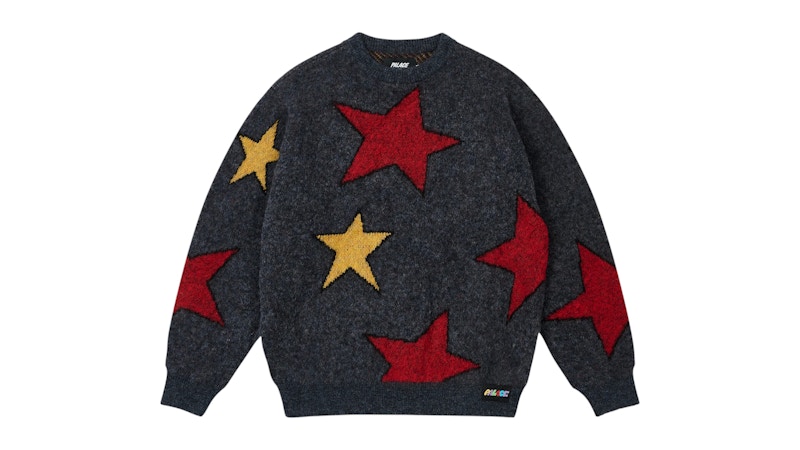 Palace Skateboards Mark Bodē Knit Palace Mark Bode Knit Black Men's - FW25 - US