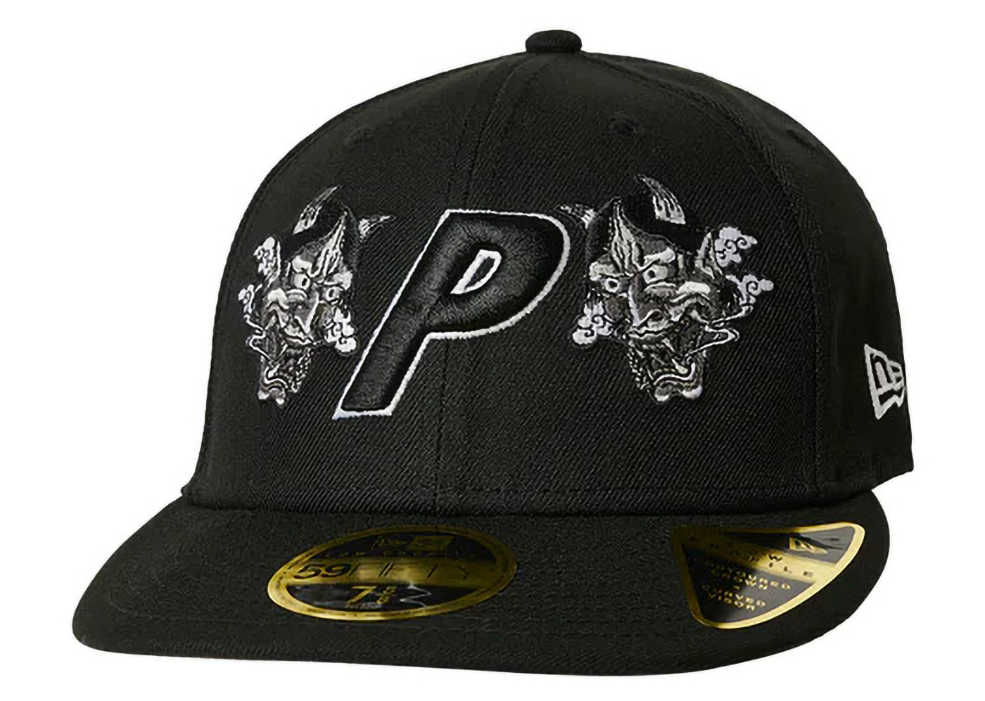 Palace P New Era LP 59Fifty Fitted Cap White/Navy Men's - SS24 - US