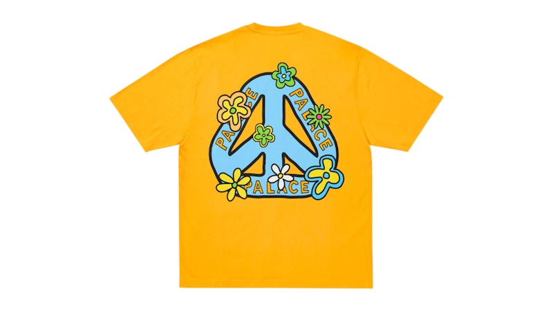Palace Me Myself And Tri T-Shirt Sunny Yellow Men's - SS26 - US