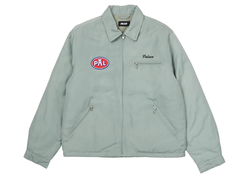 Palace Mechanic Jacket Grey - FW22 Men's - US