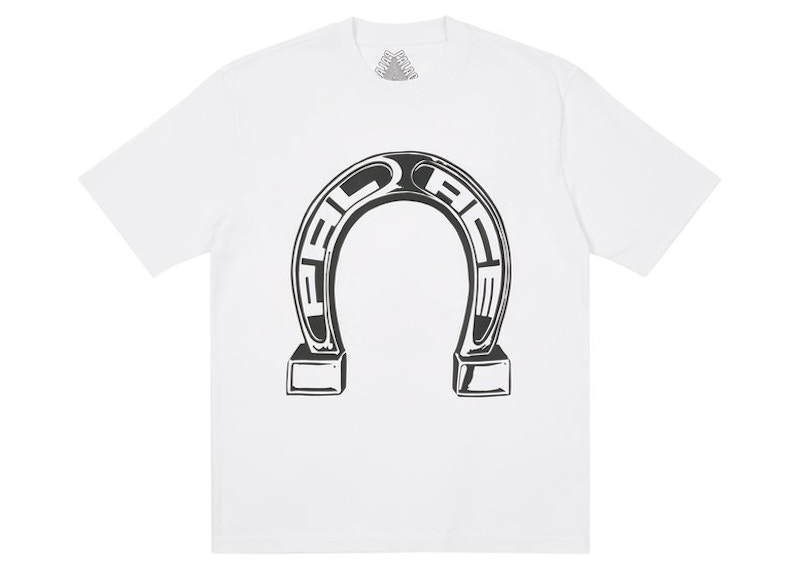 Pre-owned Palace Men's  Medium Luck Tee Shirt In White