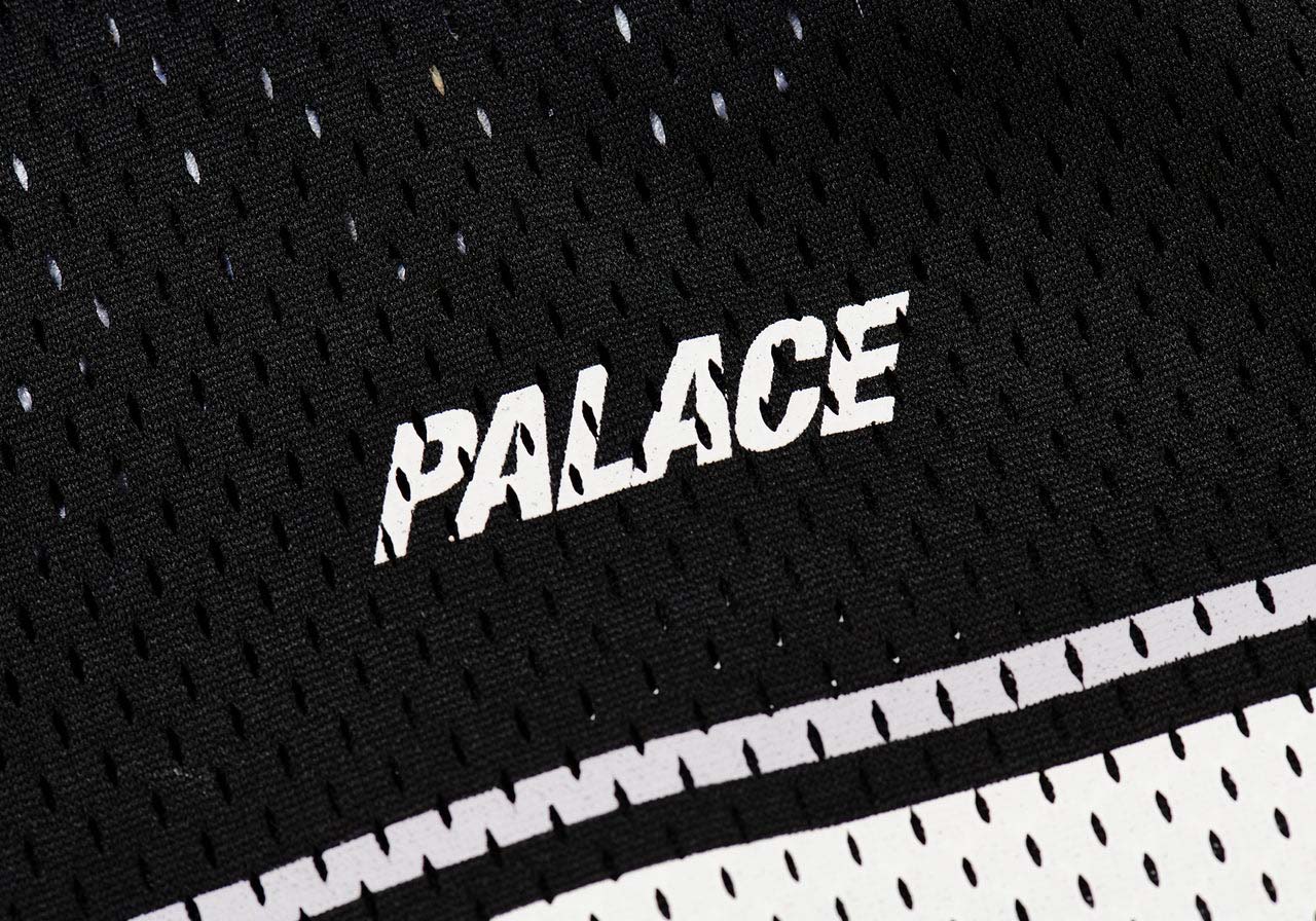 Palace Mesh Football Top Black Men's - SS22 - GB