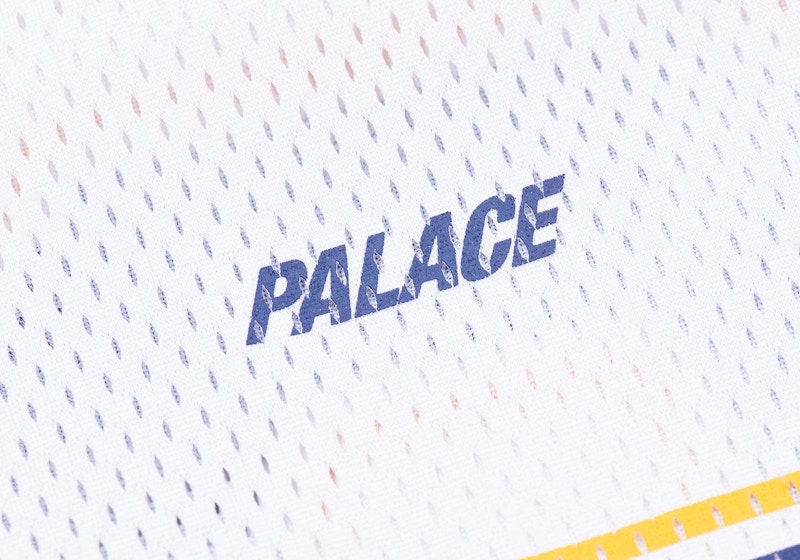 Palace Mesh Football Top White Men's - SS22 - GB