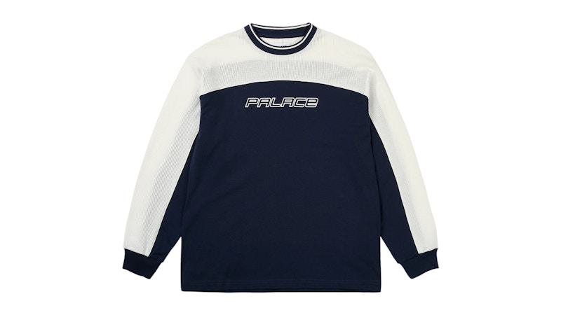 シャツ PALACE MESH FOOTBALL TOP Navy size M Buy Palace Om Mesh Jersey 'Navy' - P28ES012 | GOAT CA