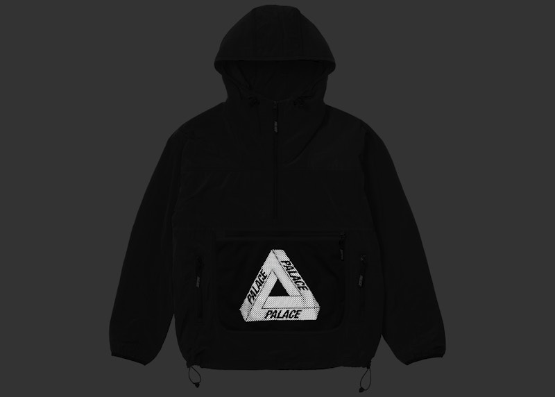 Palace Mesh Pocket Shell Jacket Black Men's - SS21 - US