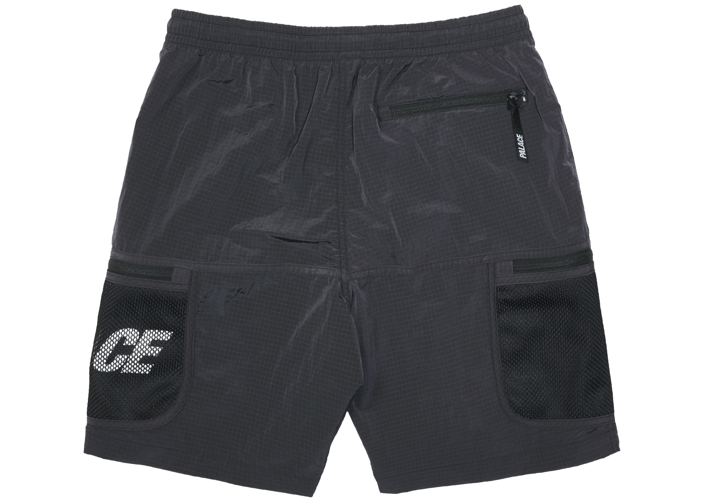 Palace Mesh Pocket Shell Shorts Black メンズ - SS21 - JP