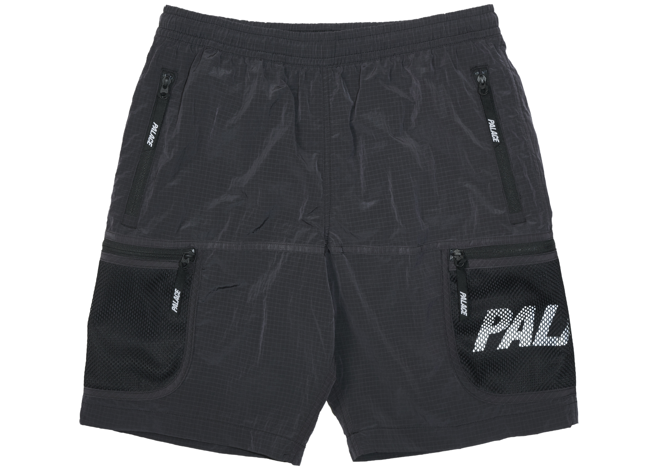 Palace Mesh Pocket Shell Shorts Black Men's - SS21 - US
