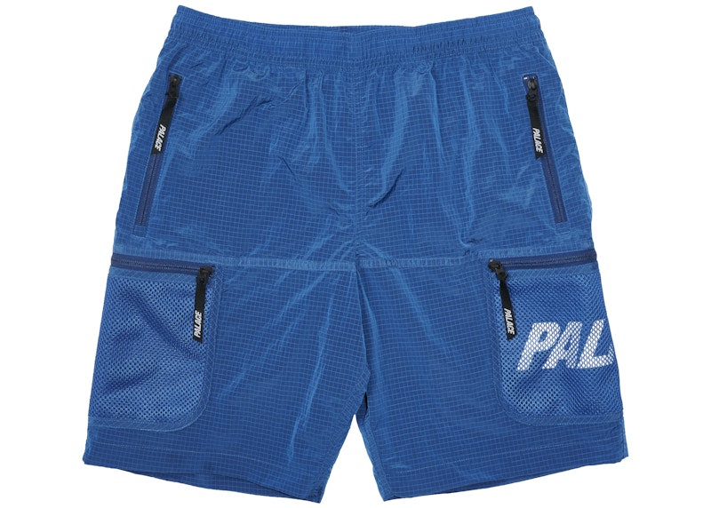 Palace Mesh Pocket Shell Shorts Blue - SS21 Men's - US