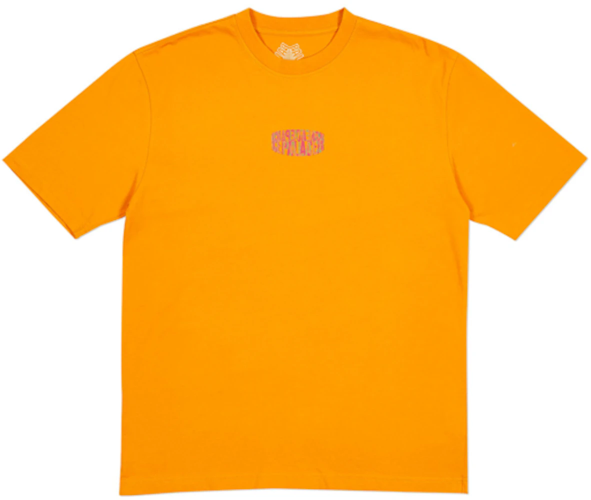 Palace Metal Heads T-Shirt Orange Men's - FW18 - US