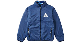 Palace Mirage Reversible Fleece Jacket Blue