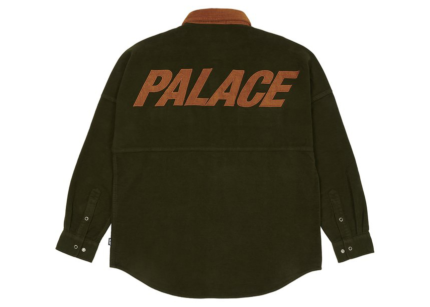日本製(新品)Palace sk8 Moleskine Shirt Navy Mサイズ ジャケット・アウター