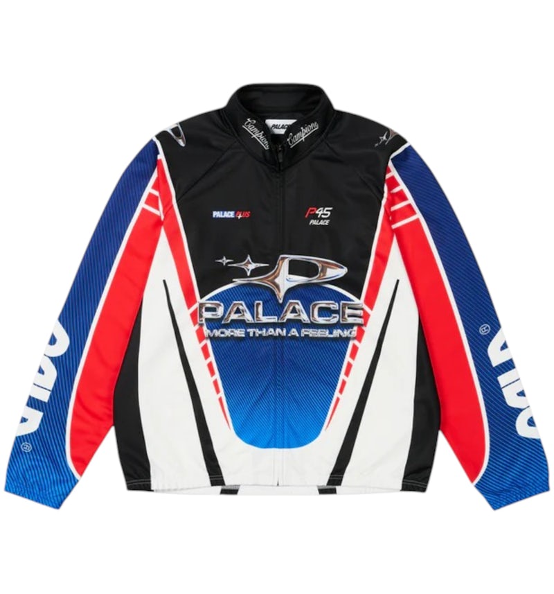 Palace More Than A Cycling Zip Jacket Red/Blue Men's FW25 US