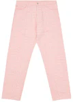 Palace Moschino Denim Jacket Pink Men's - FW20 - US