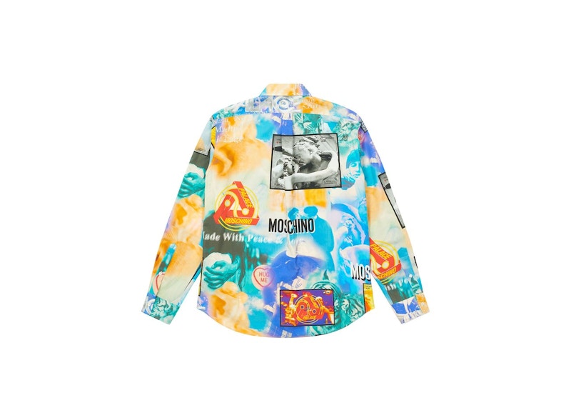 Palace Moschino Shirt Multi 1 Men's - FW20 - GB