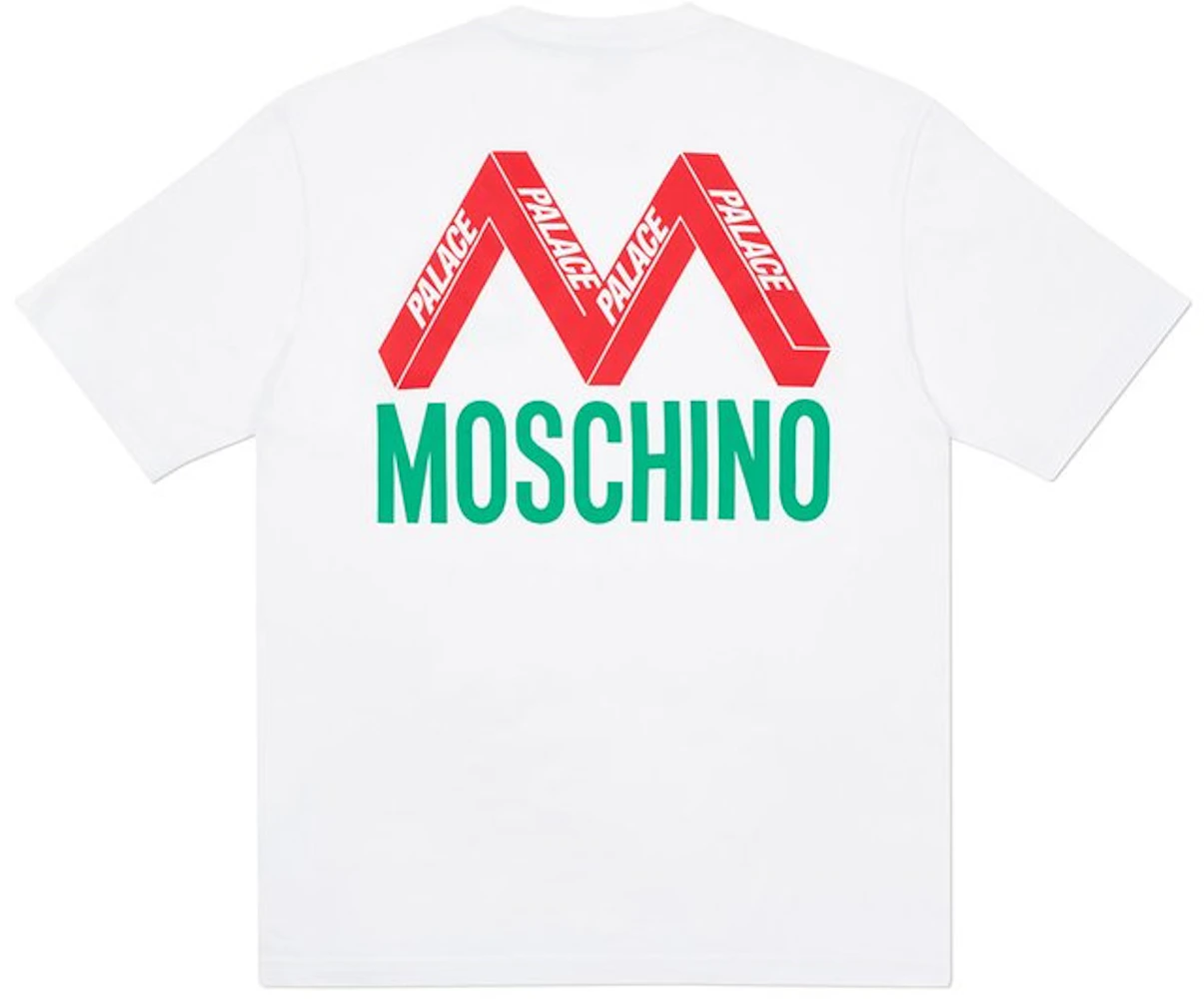 Palace Moschino T-shirt White Men's - FW20 - US