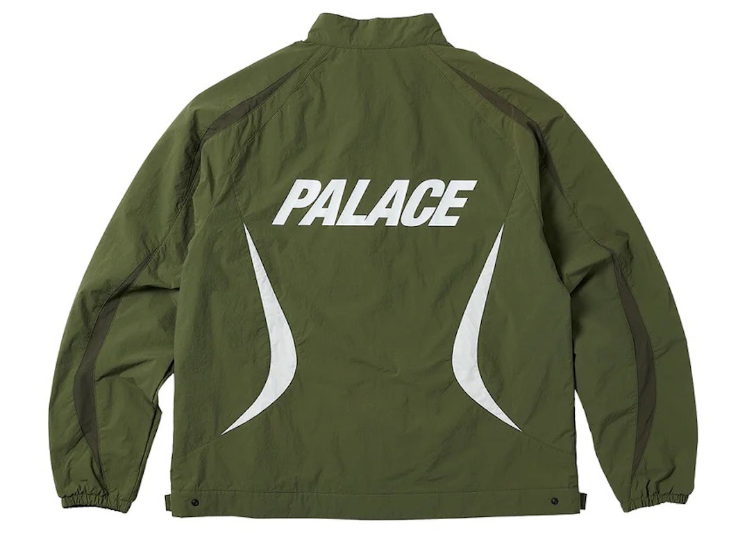 Pre-owned Palace Moto Shell Jacket The Deep Green