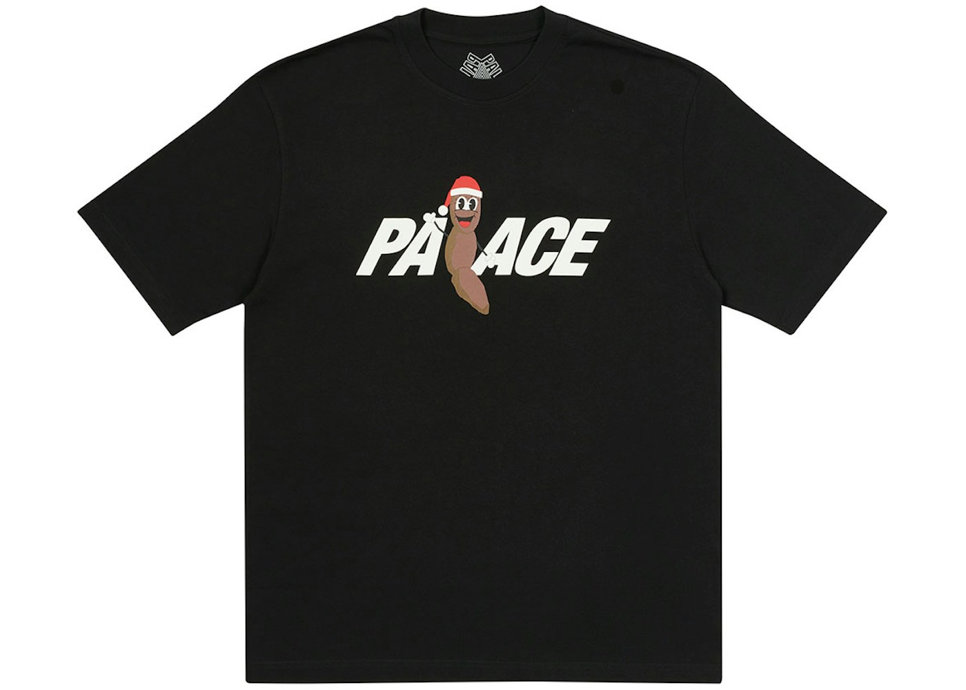 Palace Mr Hankey T Shirt Black Fw
