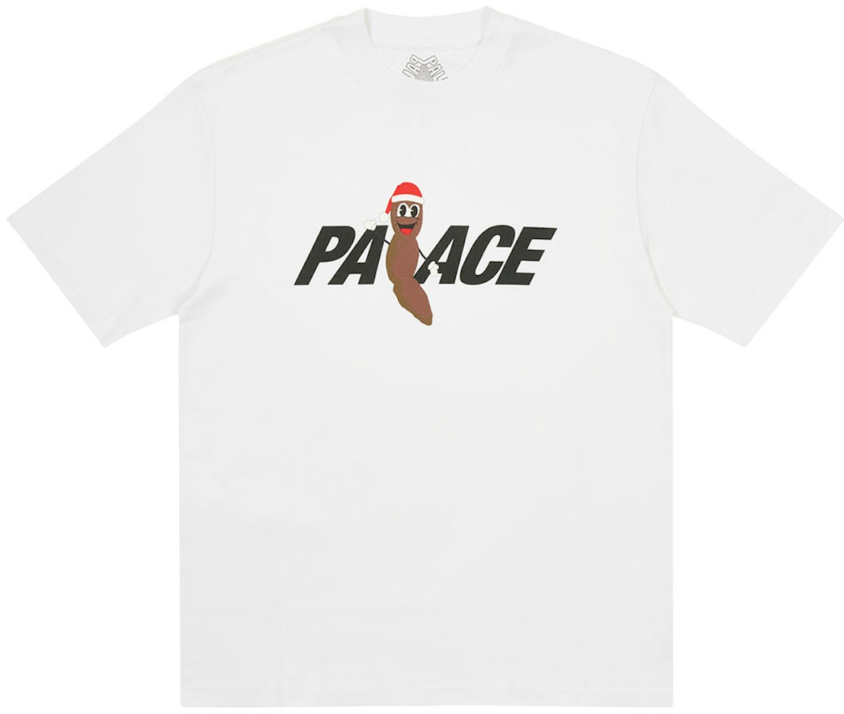 Palace Mr Hankey T Shirt White Fw20