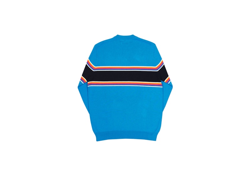 NUIRMELIN STRIPE PULLOVER - Palace Blue main image 1