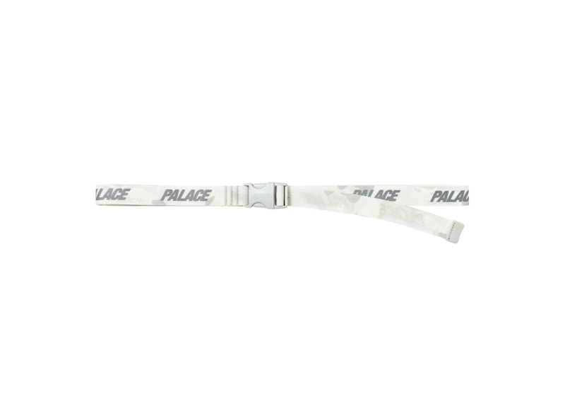 Palace P Clip Webber Belt Grey Men's - SS19 - US