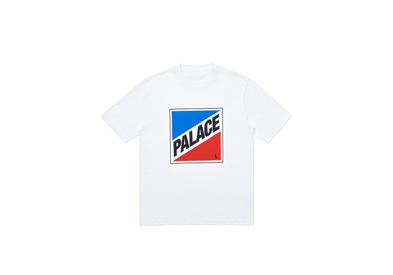 Palace My Size T-Shirt White Men's - SS20 - US