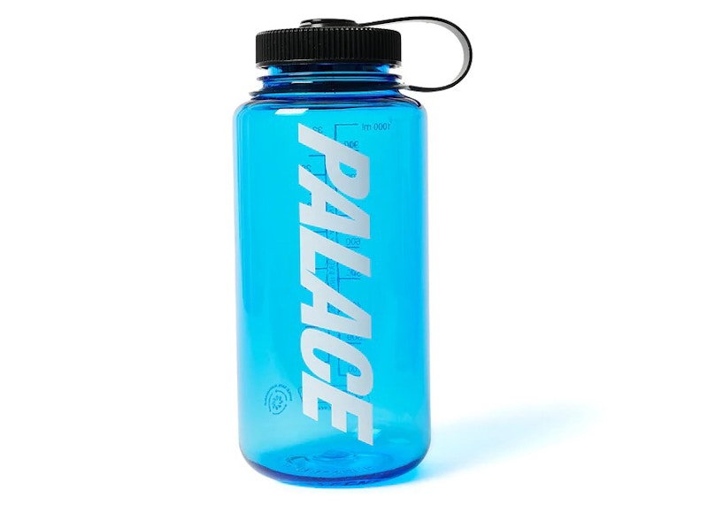 Palace Nalgene Font Water Bottle Blue