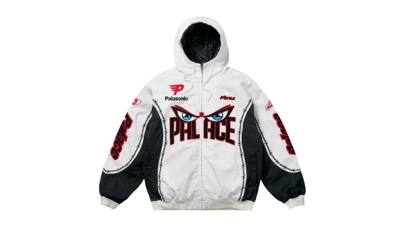 Pre-owned Palace Men's Need For P's Jacket In White